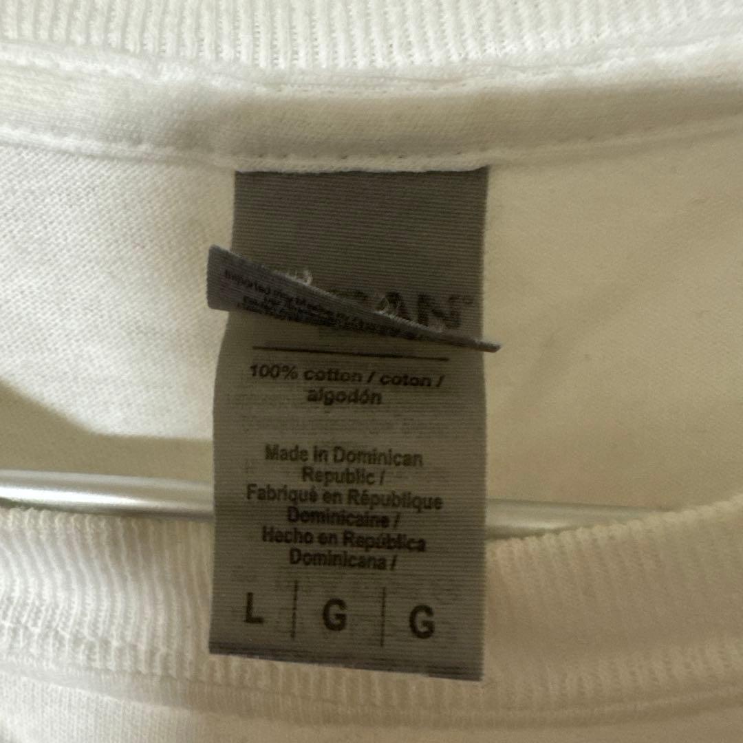 Maki IF I FELL限定 麻雀Tシャツ ホワイト L バンド