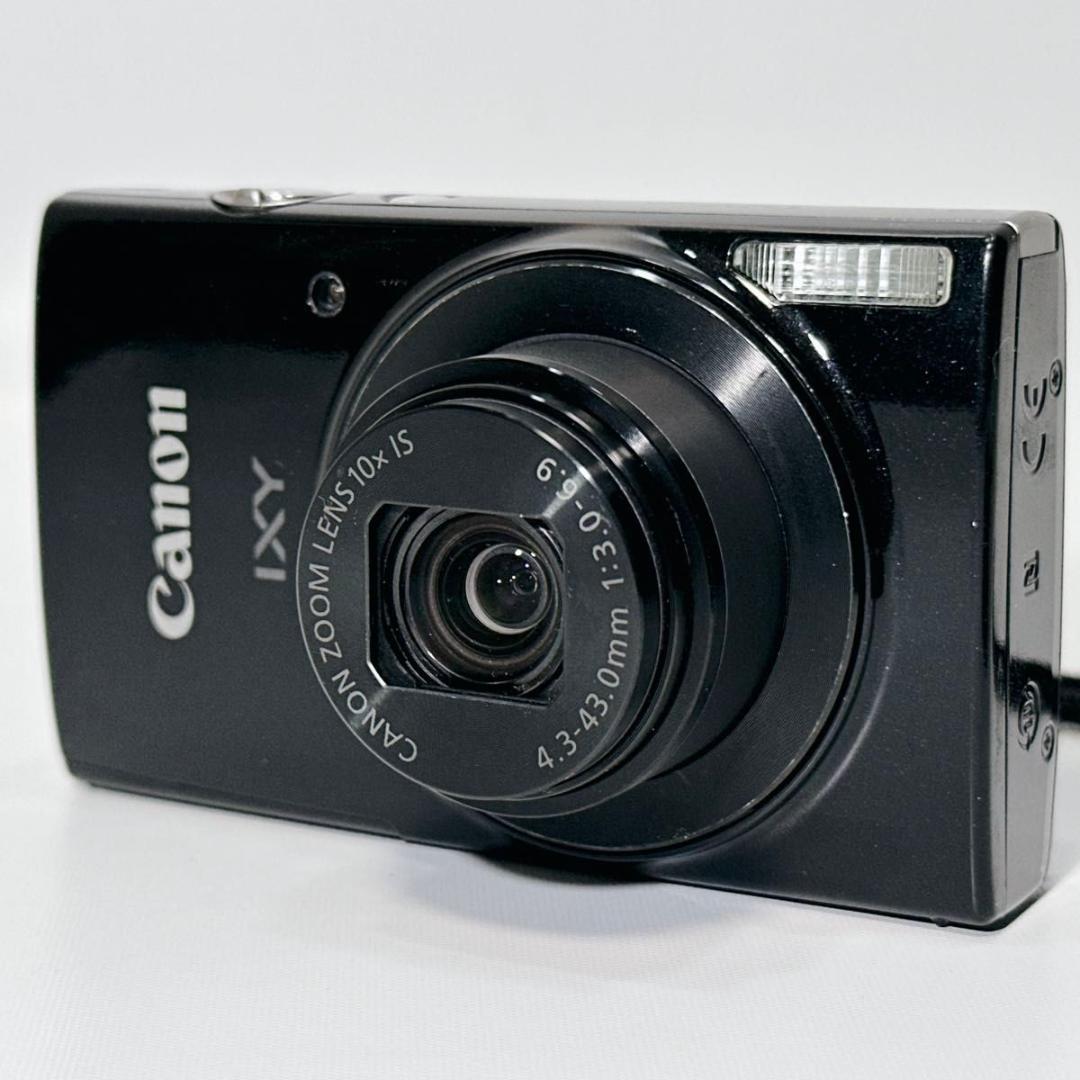 Canon IXY イクシー 190 Wi-Fi ブラック 動作品 コンデジ