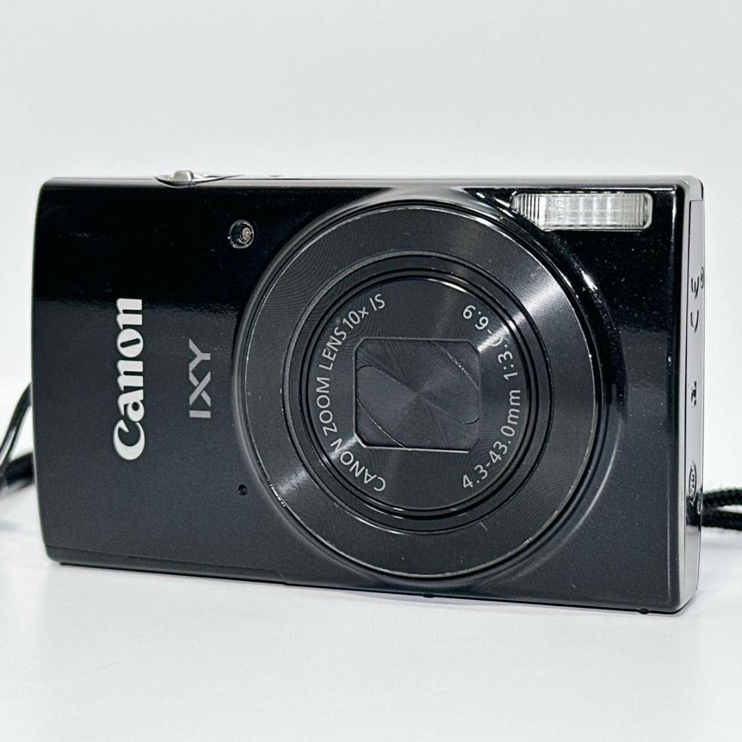 Canon IXY イクシー 190 Wi-Fi ブラック 動作品 コンデジ