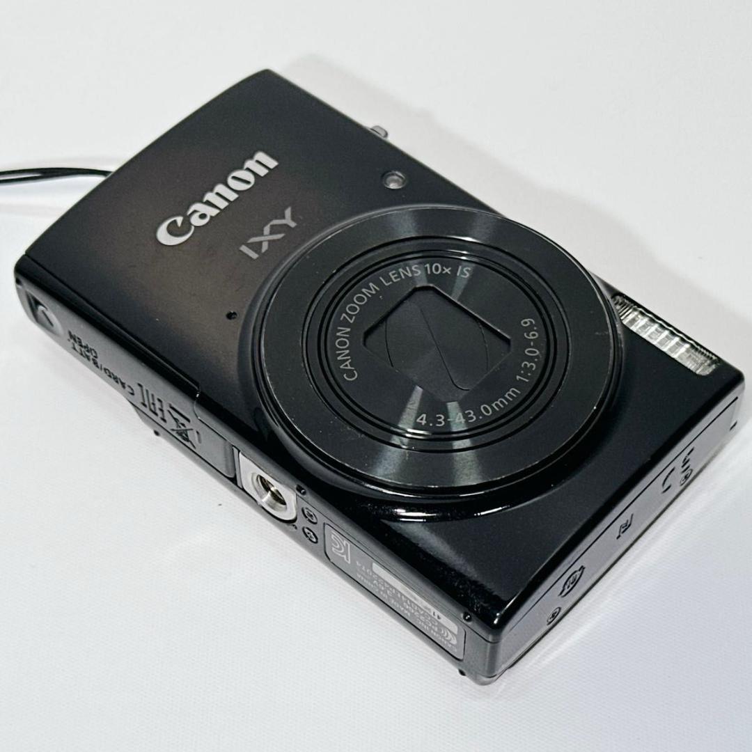 Canon IXY イクシー 190 Wi-Fi ブラック 動作品 コンデジ