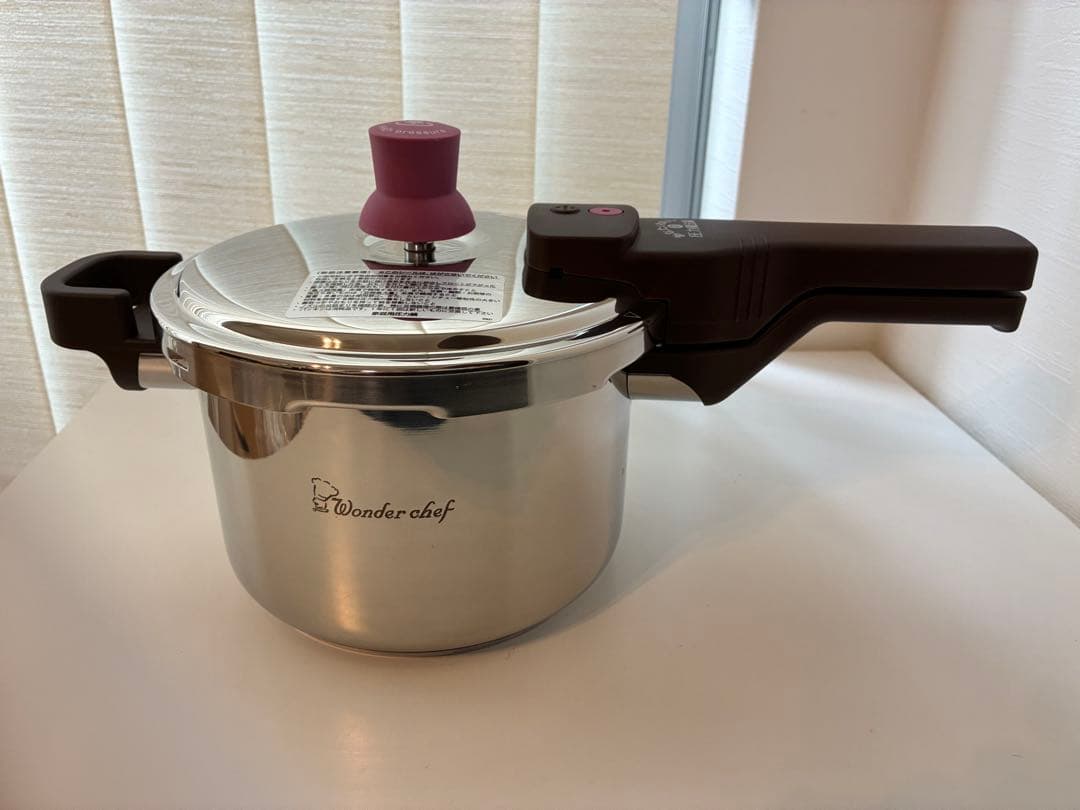 ワンダーシェフ 3L ZASA30　 あなたとわたしの圧力魔法鍋　片手　圧力鍋
