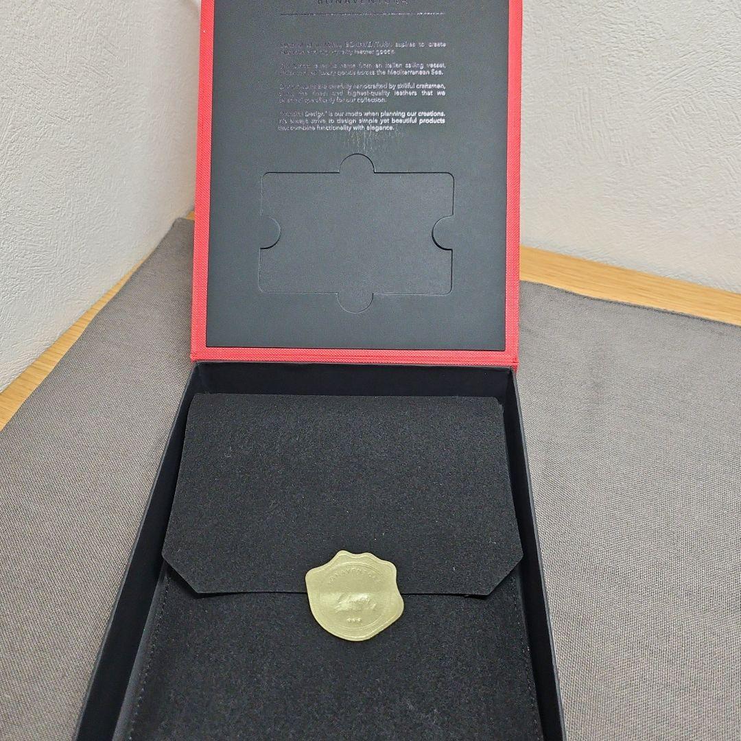 美品 BONAVENTURAボナベンチュラ iPhone用手帳型ケース グレー