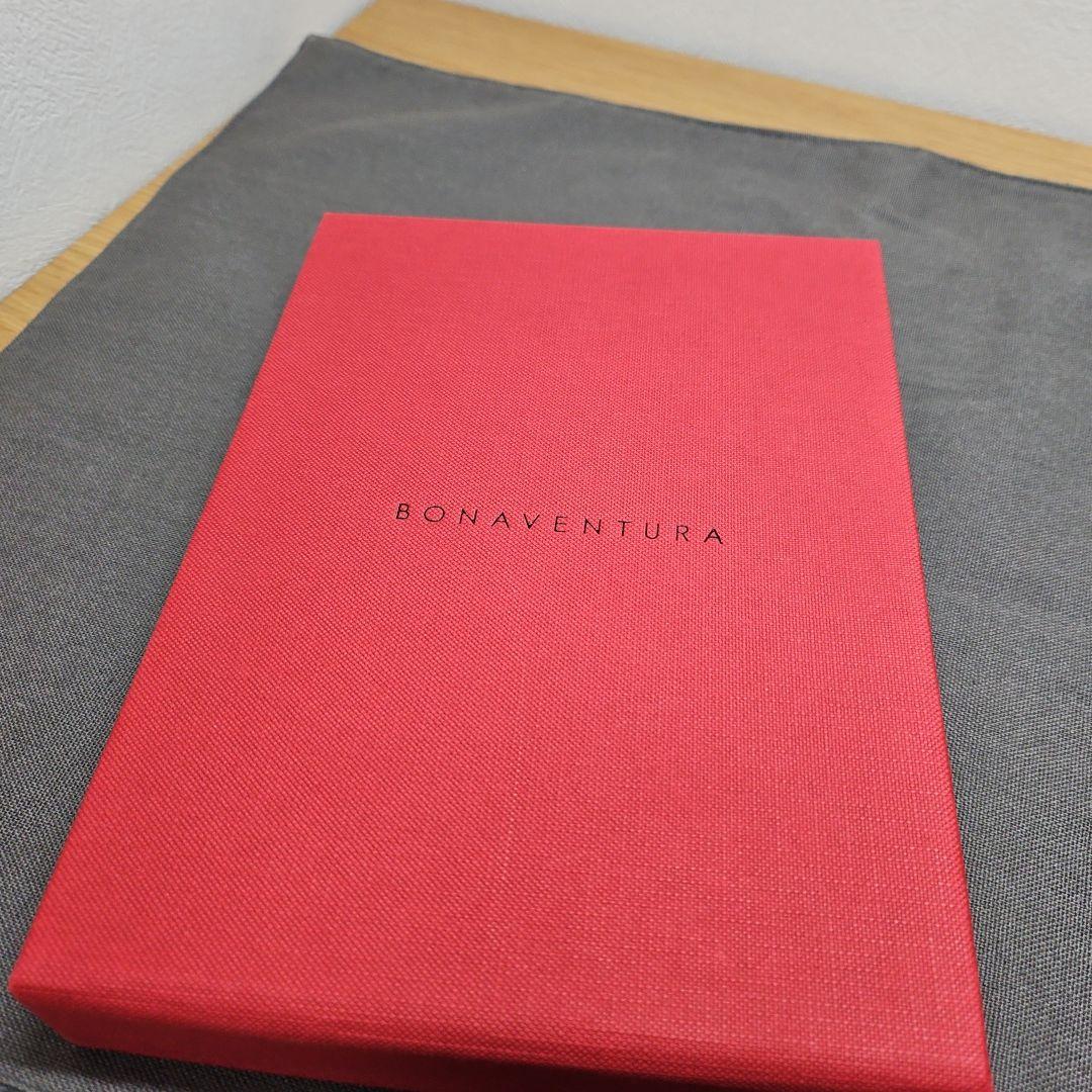 美品 BONAVENTURAボナベンチュラ iPhone用手帳型ケース グレー