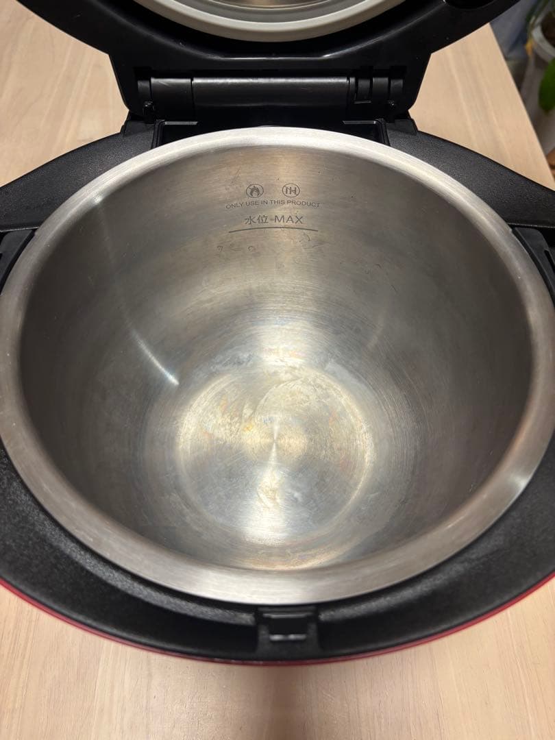 SHARP HEALSIO 電気圧力鍋 KN-HW24E-R