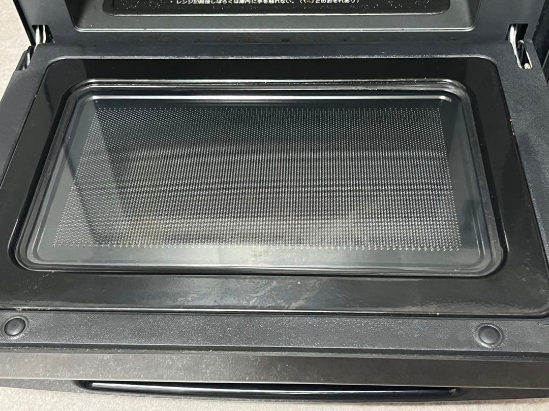 【IRIS OHYAMA】アイリスオーヤマ　オーブンレンジ 鉄板付　庫内フラット