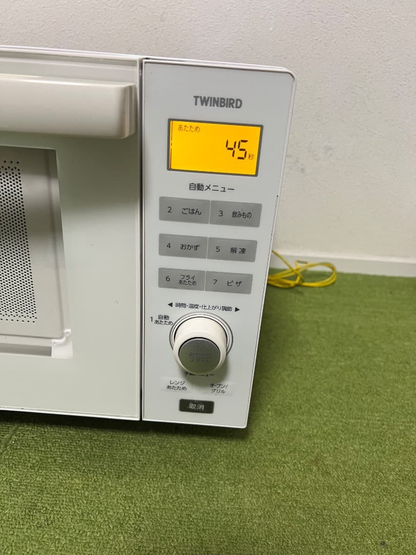 TWINBIRD オーブンレンジ 2019年製 ヘルツフリー 電子レンジ