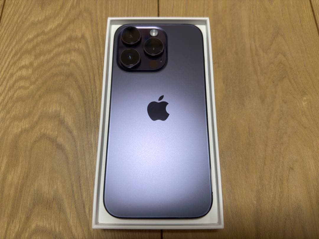 【SIMフリー】iPhone14 Pro 256GB ディープパープル