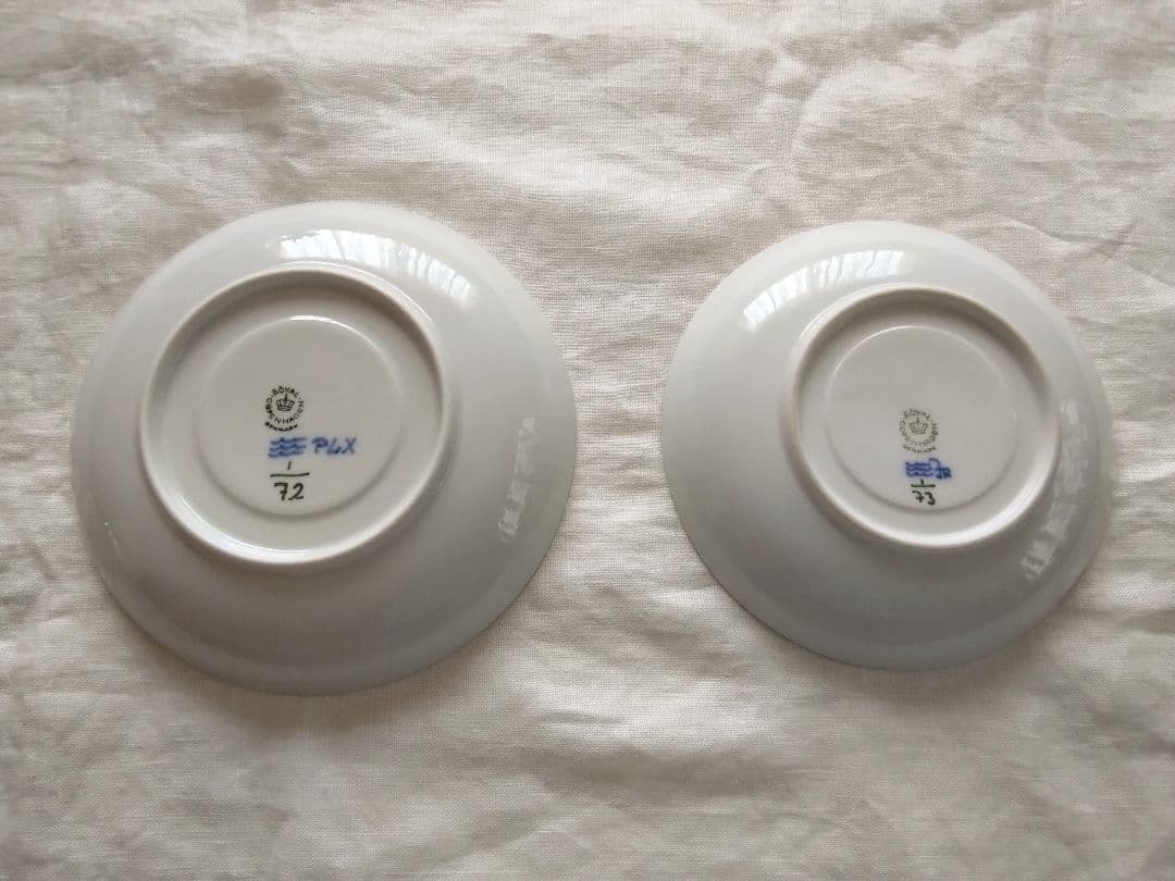 ◆ ロイヤルコペンハーゲン　ブルーフルーテッド 　2枚　◆