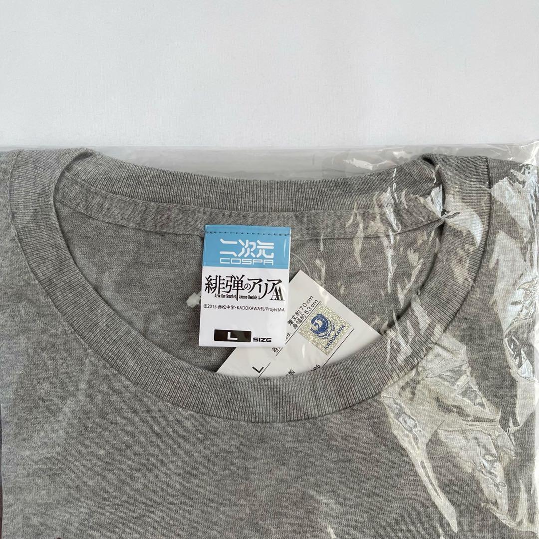 緋弾のアリア Tシャツ Lサイズ 赤松中学