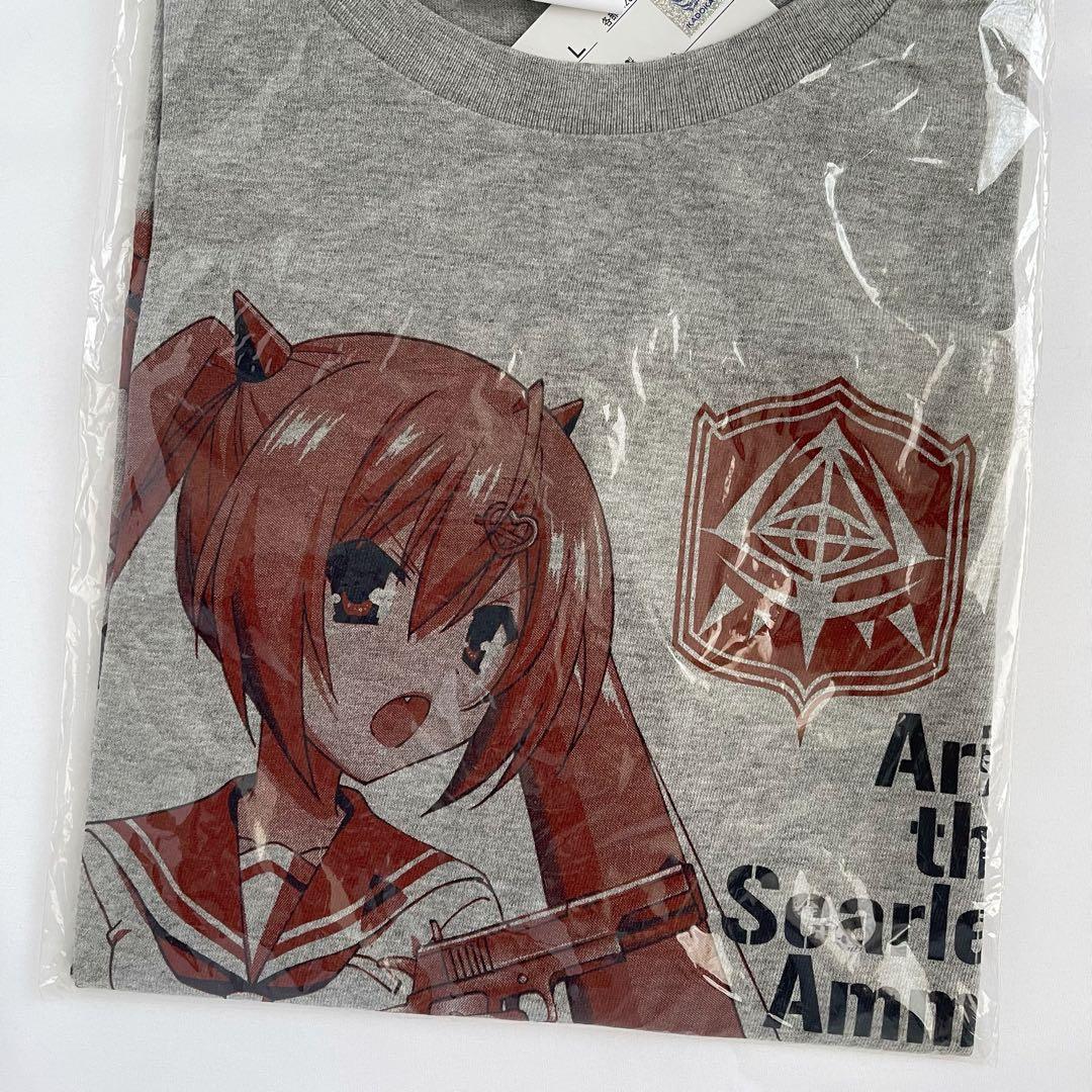 緋弾のアリア Tシャツ Lサイズ 赤松中学