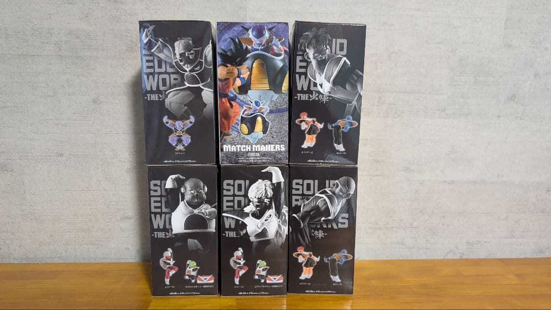 MATCH MAKERSフリーザSOLID EDGE WORKSギニュー特戦隊