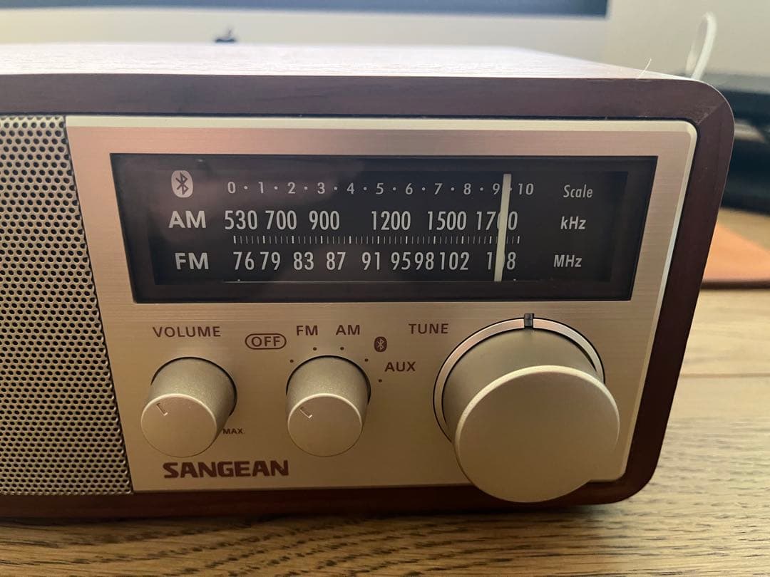 SANGEAN WR-302 Bluetoothスピーカー　ラジオ