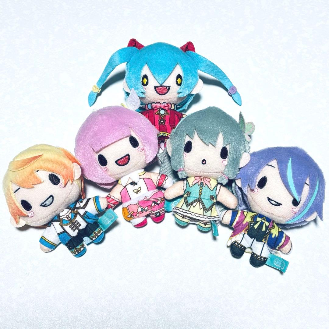 プロセカ ワンダショ ふわぷちマスコット 司 えむ 寧々 類 ミク ぬいぐるみ