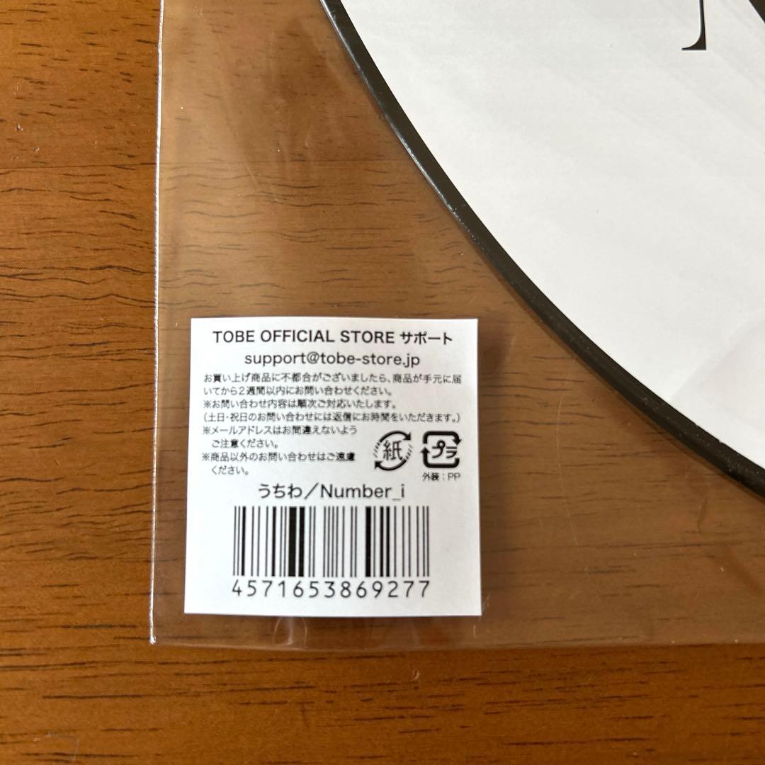 ☆新品 Number_i to HEROes 3rd 団扇 バングルライト