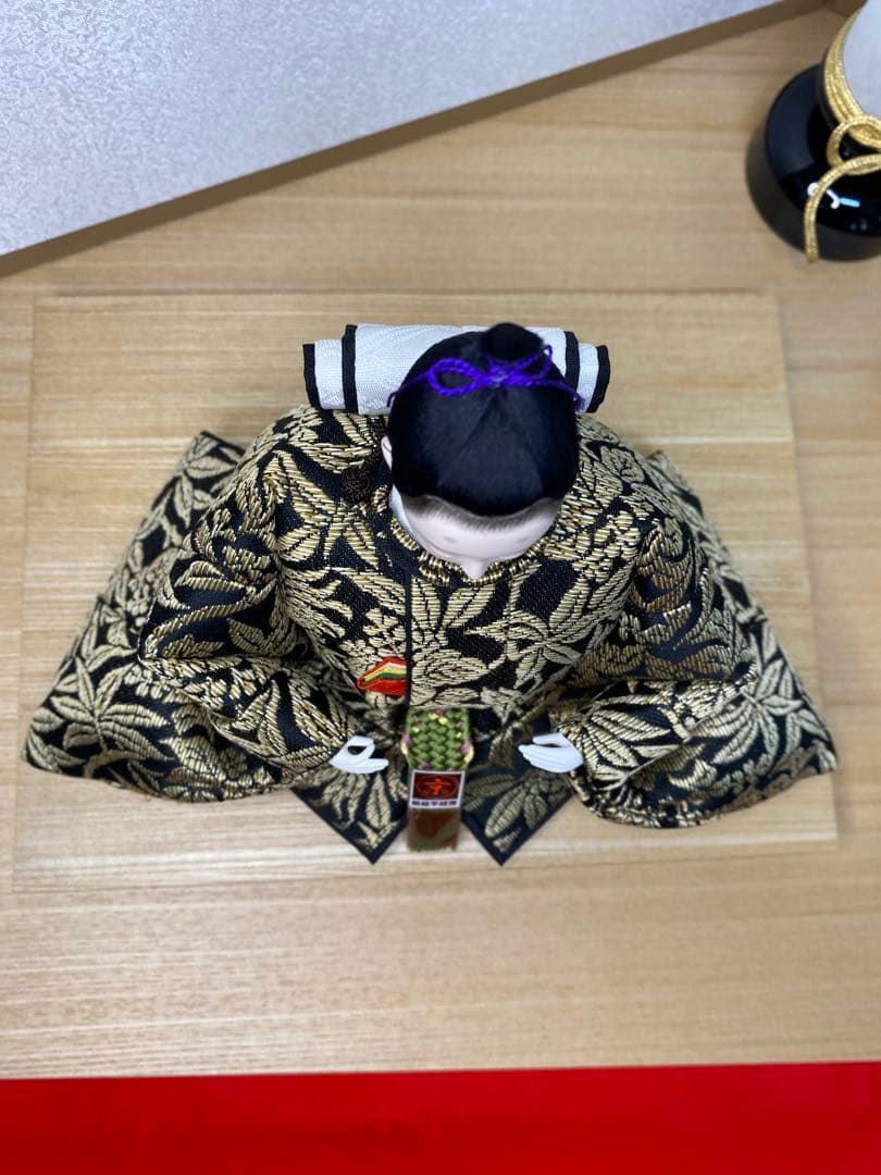 東京久月　人形師　光園作　雛人形　親王飾り・作家者・お子様の名前プレート付