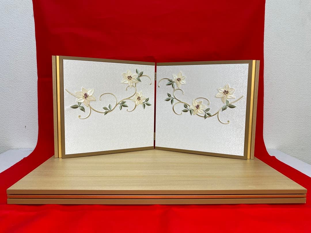 東京久月　人形師　光園作　雛人形　親王飾り・作家者・お子様の名前プレート付