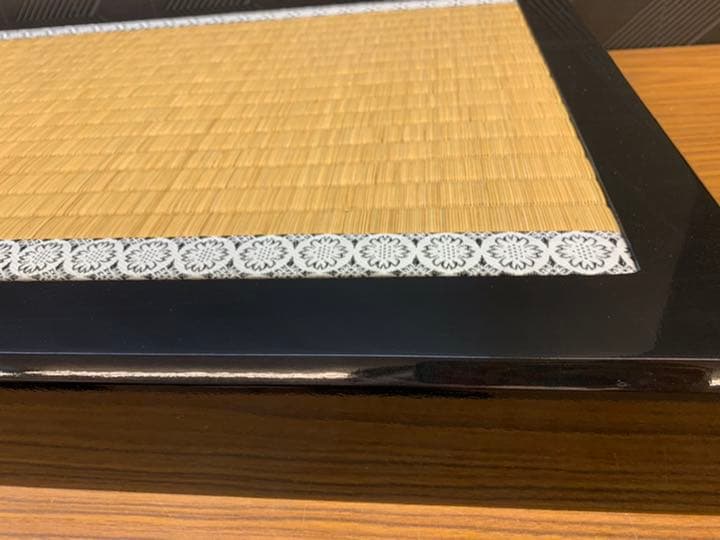 5-27 平飾台　竜髭畳付　飾り台　台　五月人形