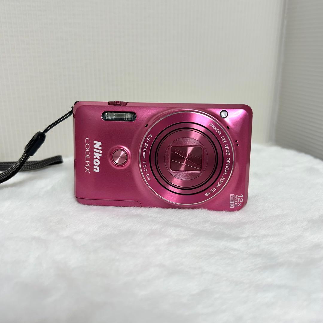 【中古品】Nikon COOLPIX s6900 グロッシーピンク