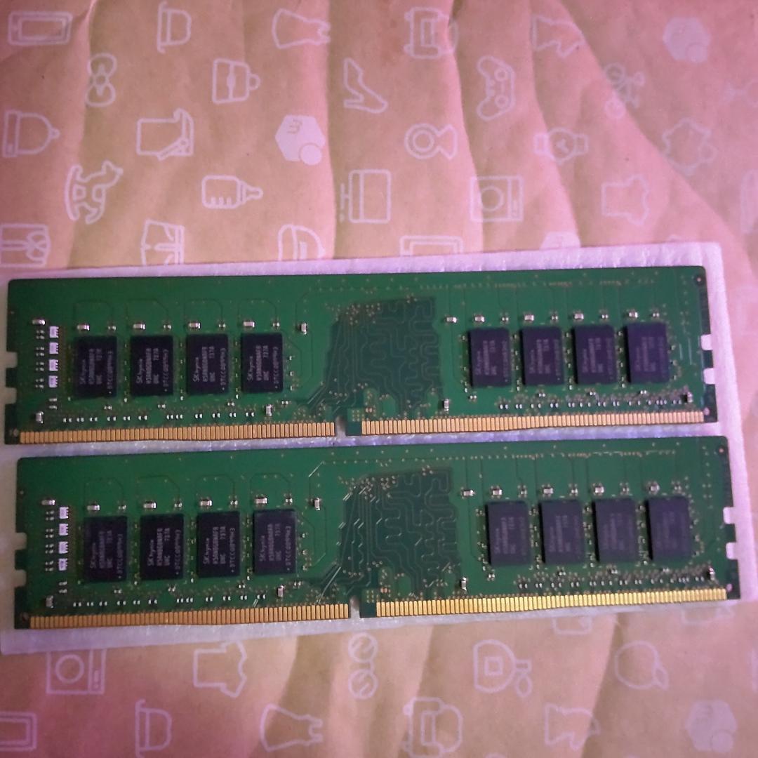 SK Hynix デスクトップ用 DDR4メモリ 16GB×2枚=計32GB
