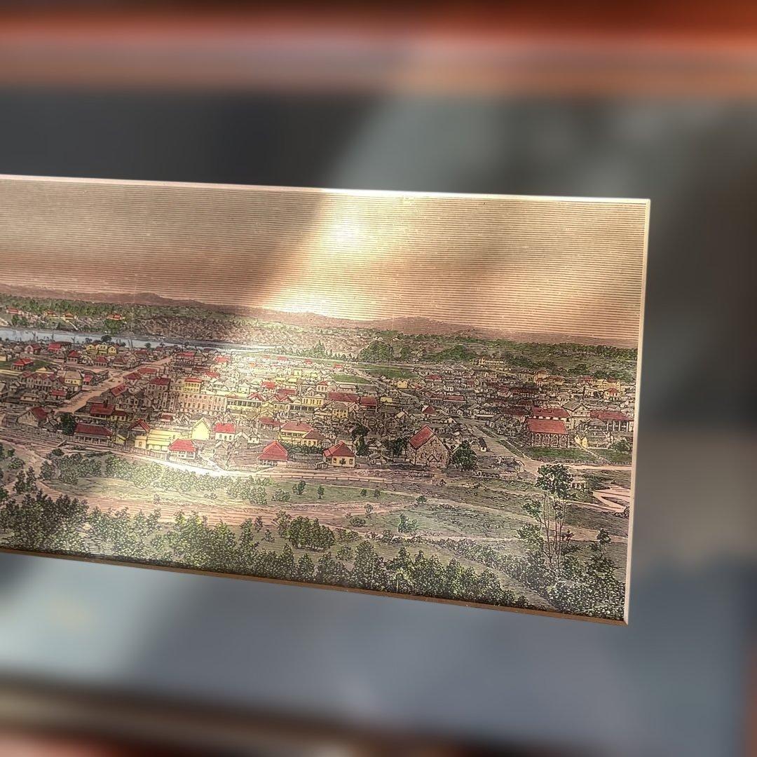 AUSTRALIA BRISBANE1864年・1866年 風景画セット