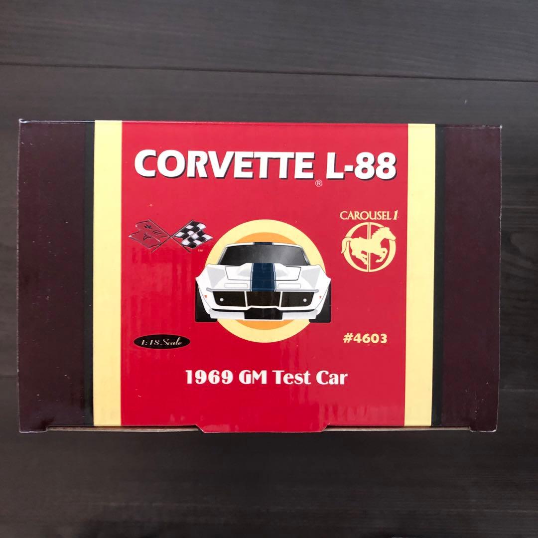 カルーセル１#4603 コルベットＬ-88 GM Test Car 1/18