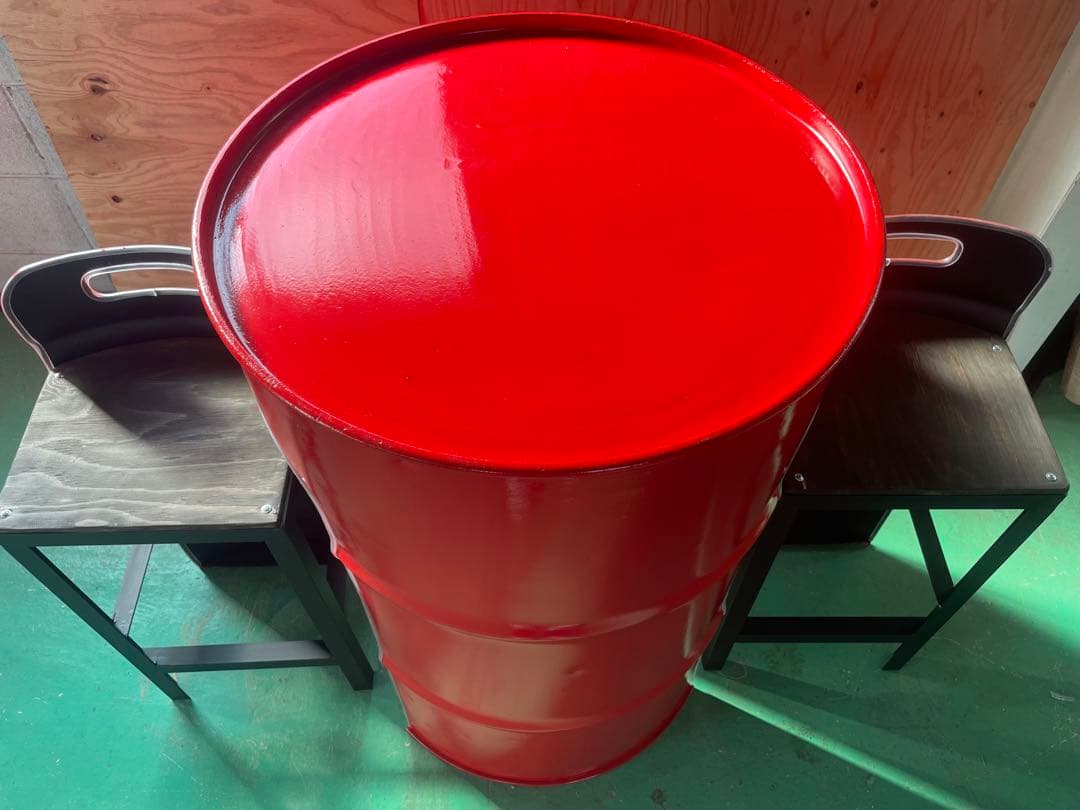 ドラム缶チェアー＆テーブル