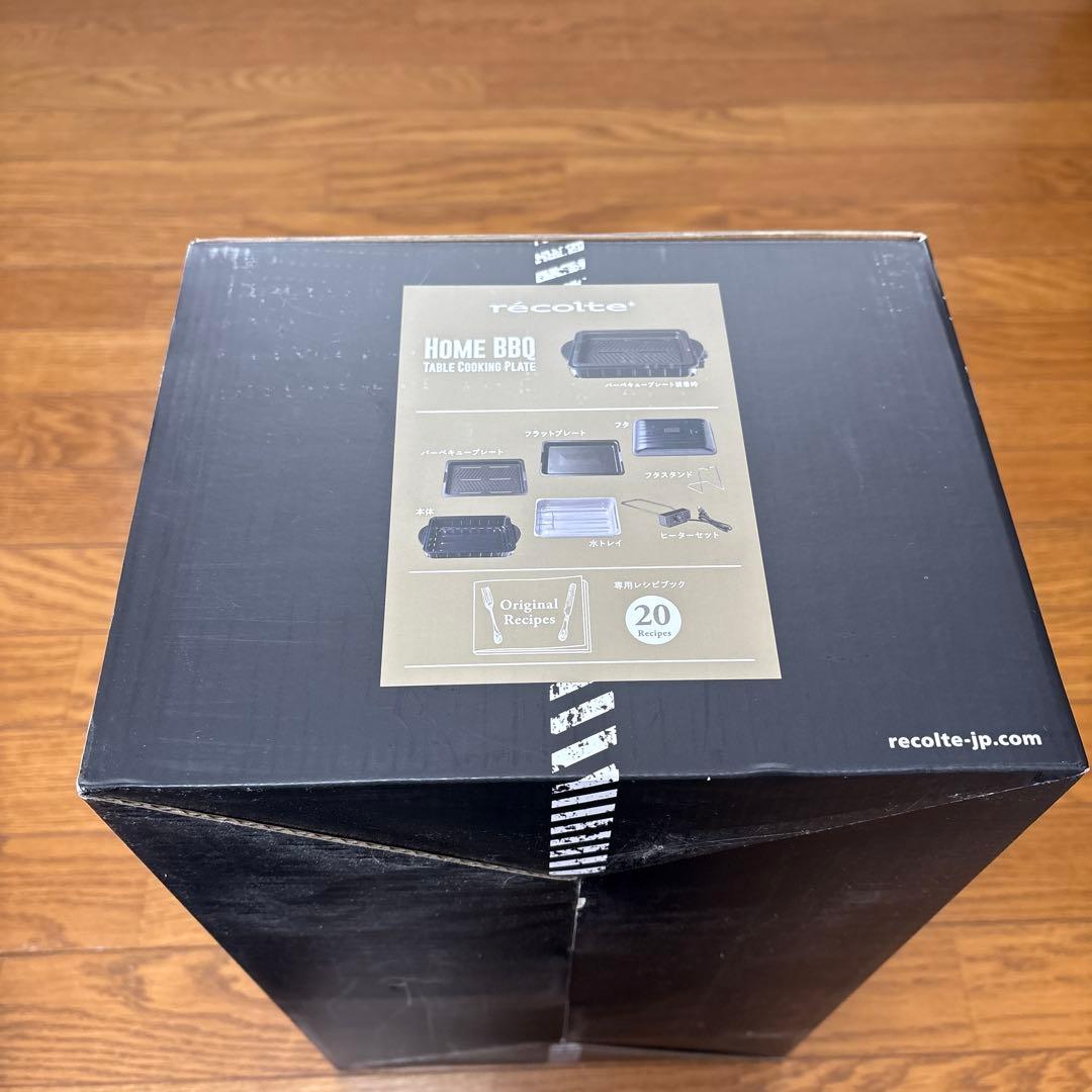 【新品未使用】récolte ホームバーベキュー　たこ焼き器　深鍋