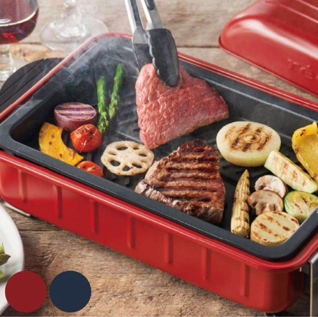 【新品未使用】récolte ホームバーベキュー　たこ焼き器　深鍋