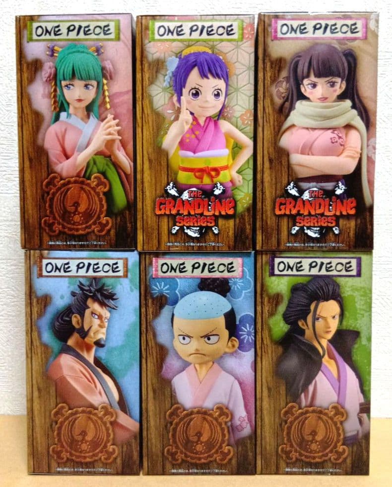 限定！　ワンピース　光月日和　しのぶ　お玉　光月モモの助　錦えもん　イゾウ　6点