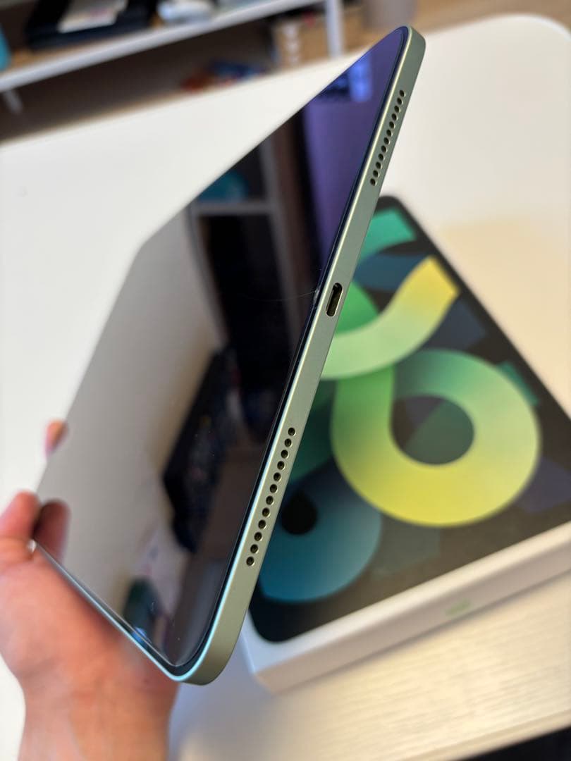 美品iPadAir第4世代64GBWi-Fiモデルグリーン バッテリー90%以上