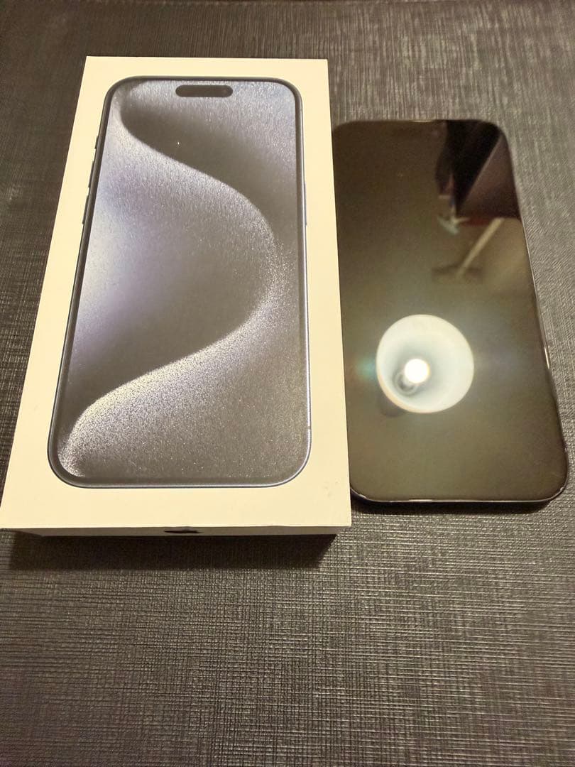 Apple iPhone 15 Pro ブルーチタニウム　本体