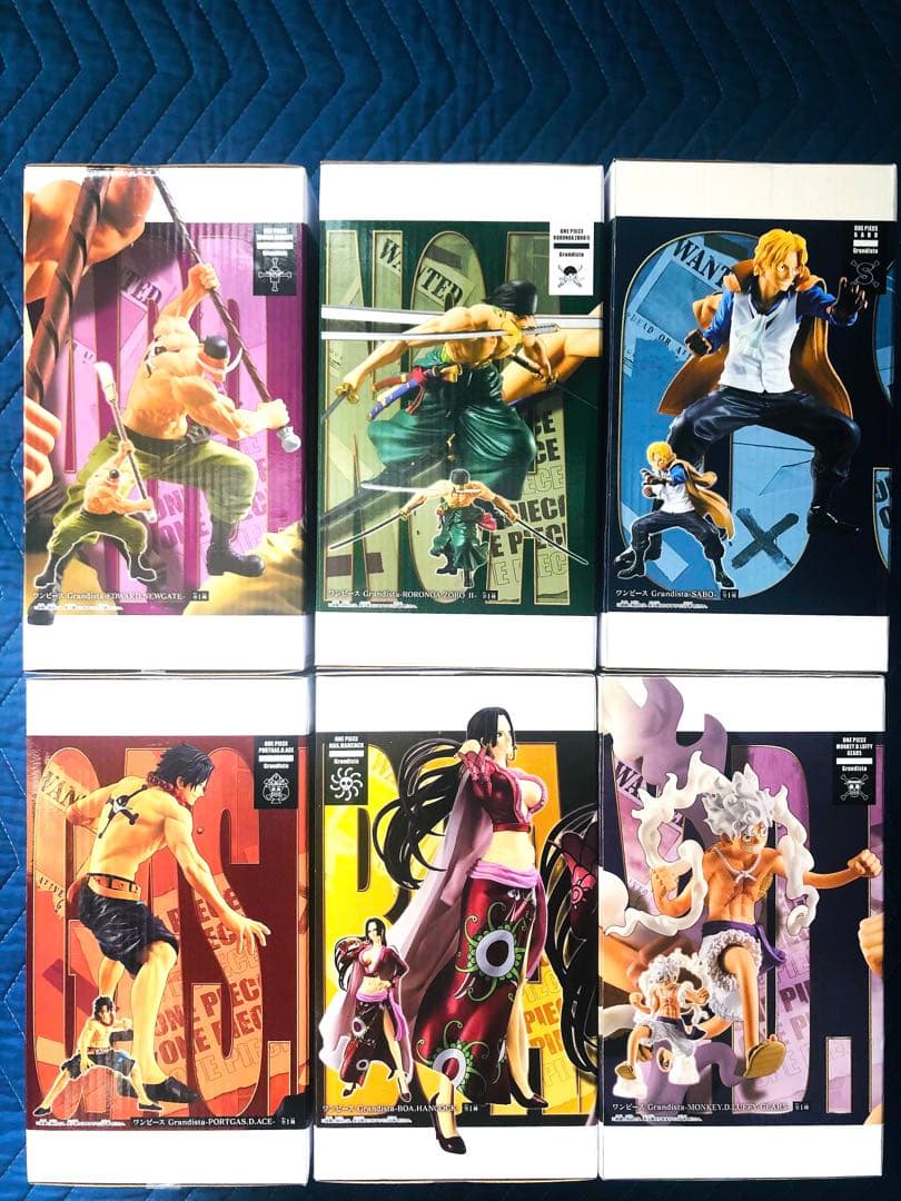 ONE PIECE ワンピース Grandista フィギュア 6体 新品箱付き