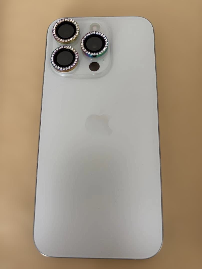 iPhone 15pro 128GB ホワイト　SIMフリー　おまけ付き