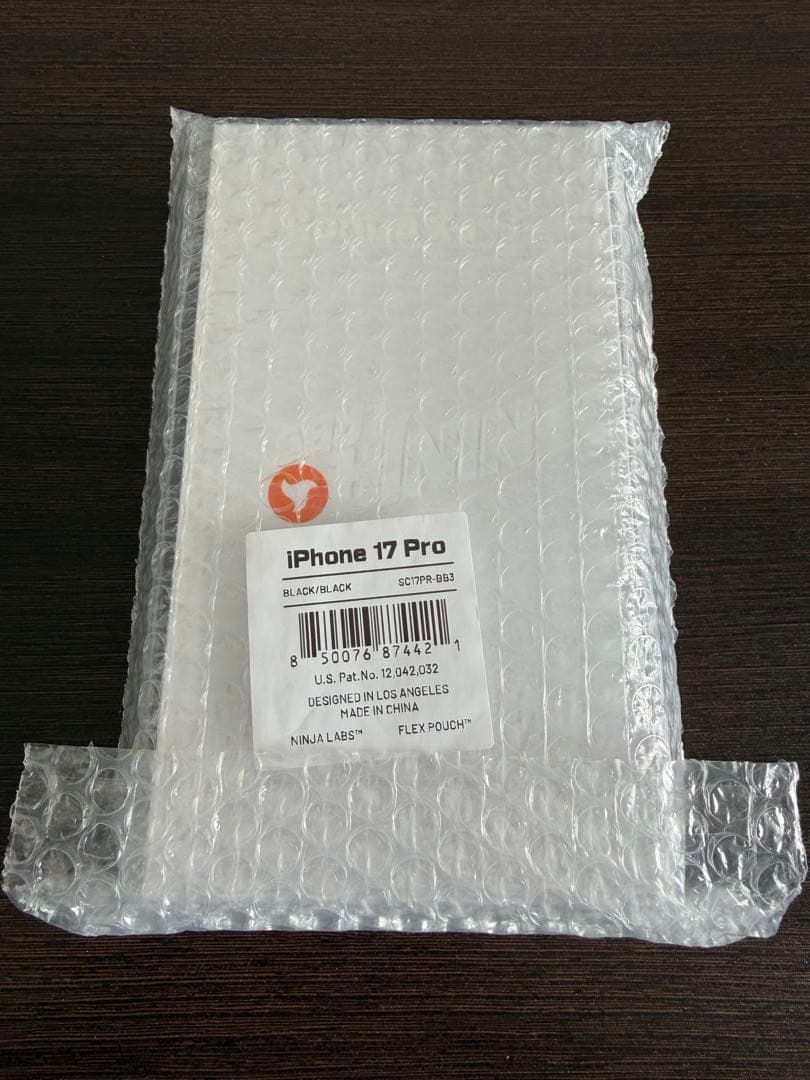 NINJA LABS FLEX POUCH 17pro ブラック