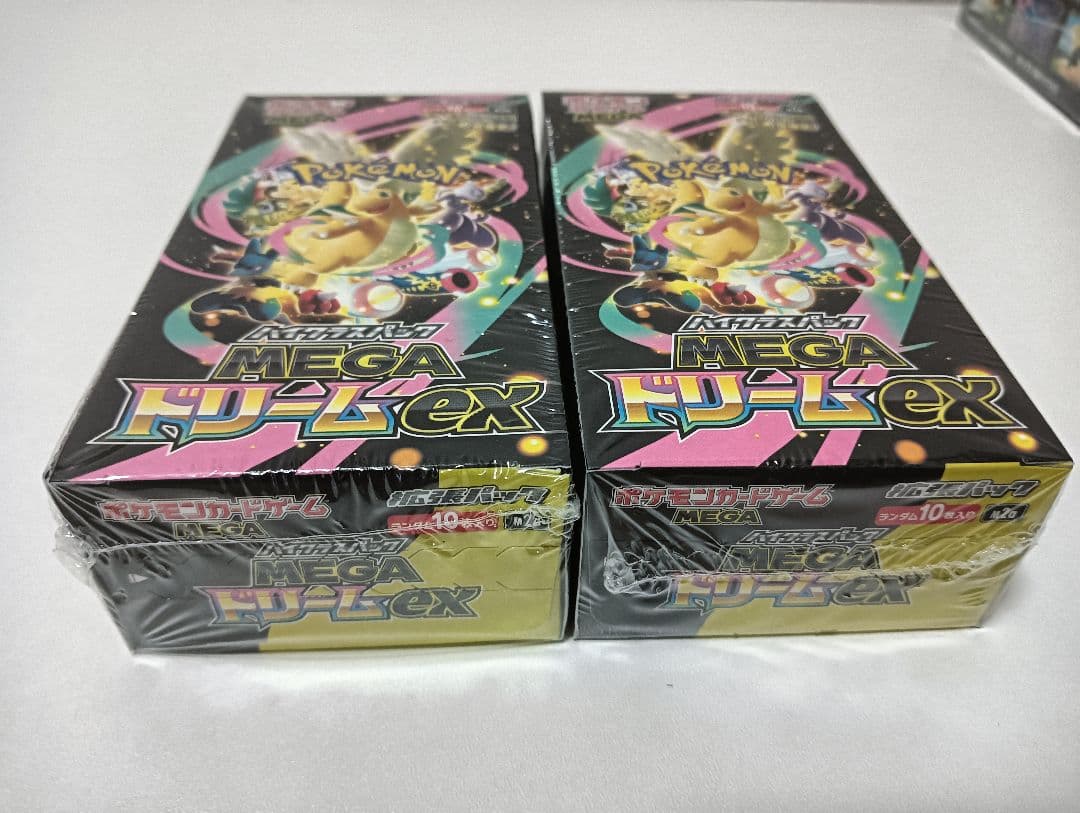 MEGA ドリームEX　2box インフェルノx　1box シュリンク付き