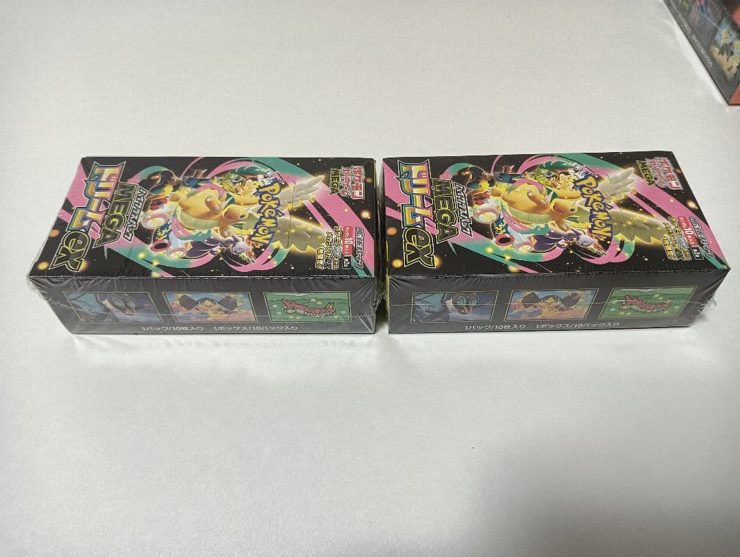 MEGA ドリームEX　2box インフェルノx　1box シュリンク付き