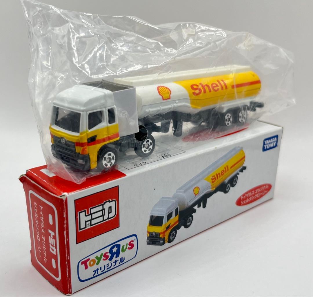 トミカ トイザらスオリジナル　シェル　エネオス　スバルトランスポーター