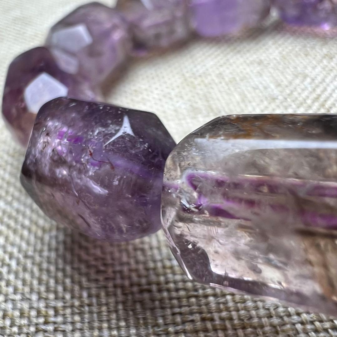 【710033】スーパーセブン タンブル型 10mm*14mm ブレスレット