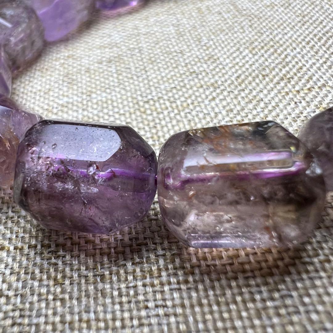 【710033】スーパーセブン タンブル型 10mm*14mm ブレスレット