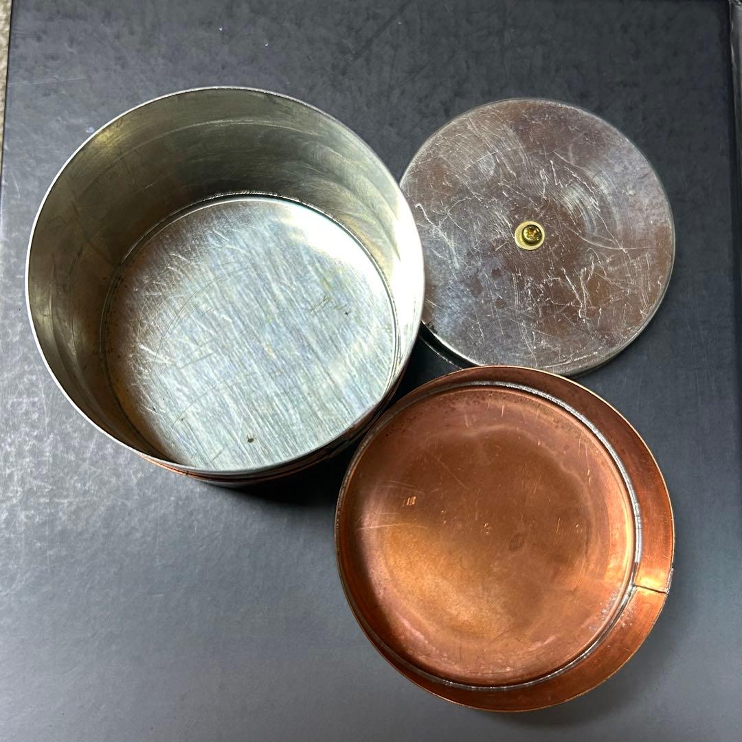 開化堂製　茶筒