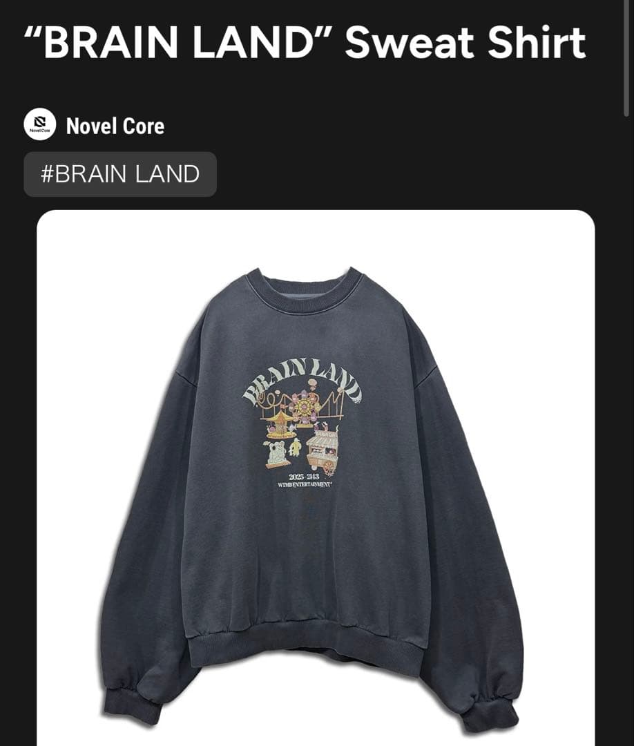 Novel Core BRAIN LAND トレーナー Basic