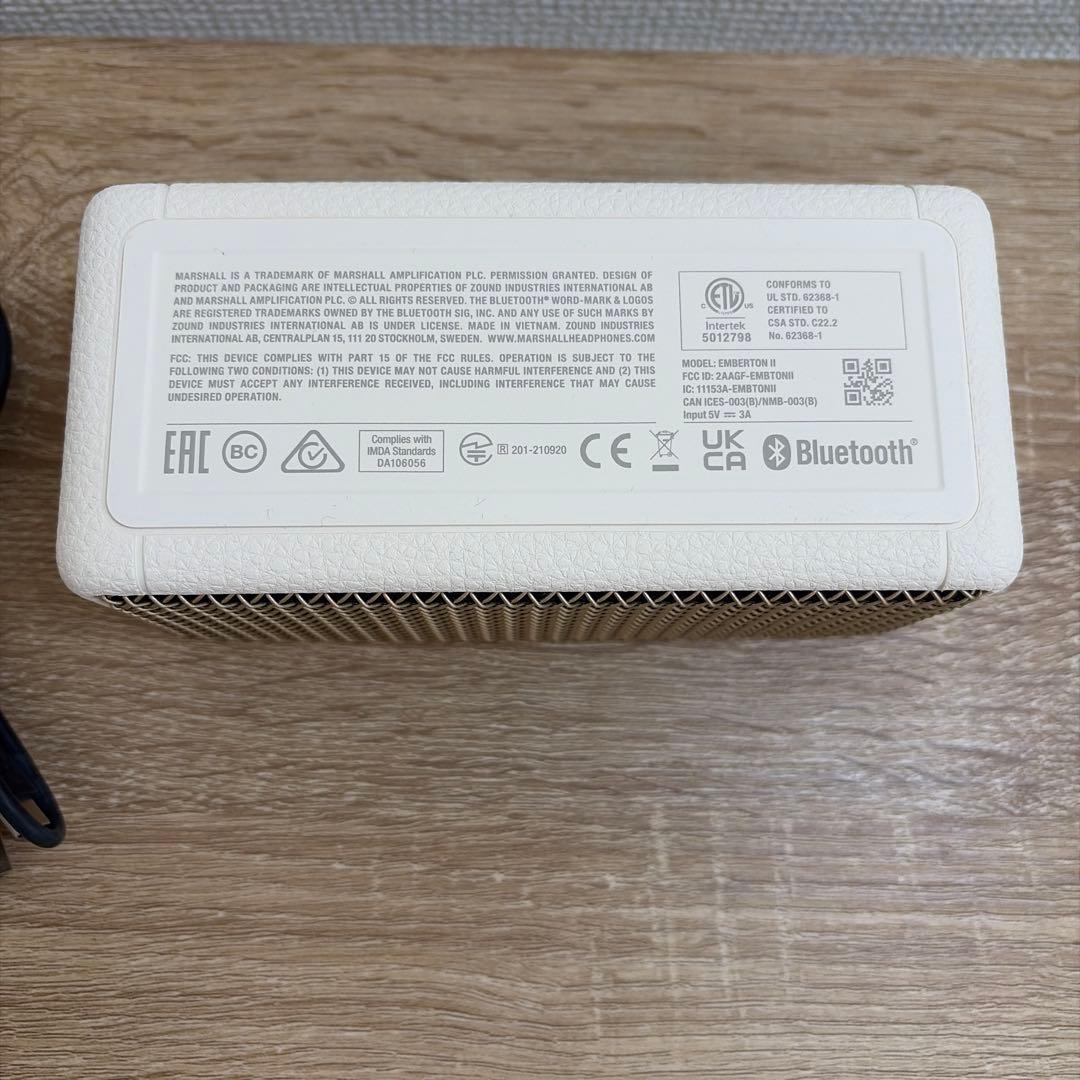 Marshall ワイヤレススピーカー