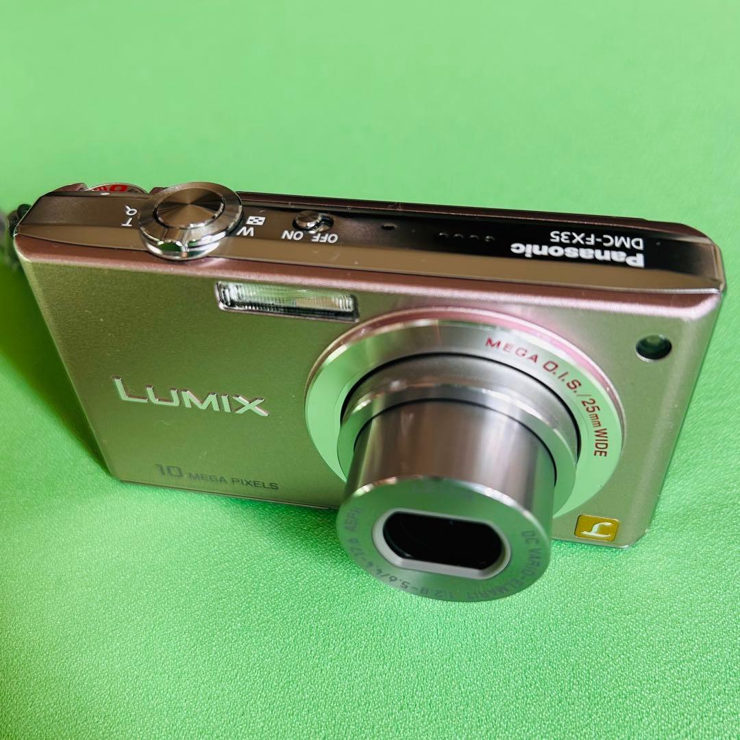 Panasonic コンパクトデジカメ LUMIX DMC-FX35 ピンク