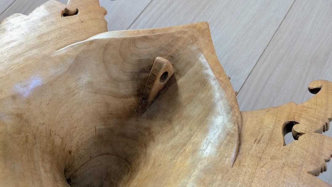 バリ島 木彫 仮面（Rangda / ランダ） 壁掛け