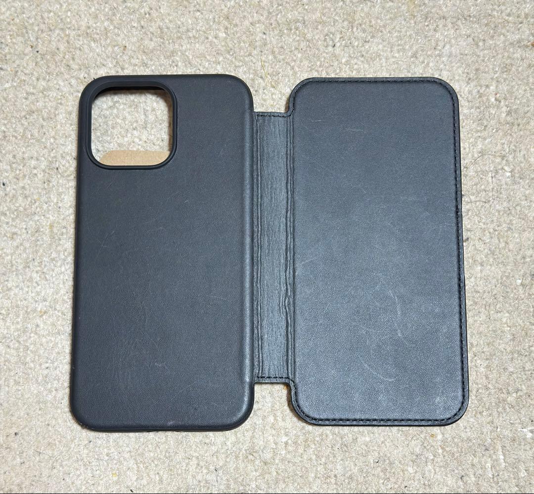 iPhone15 Pro MAX用 NOMAD手帳型レザーケース