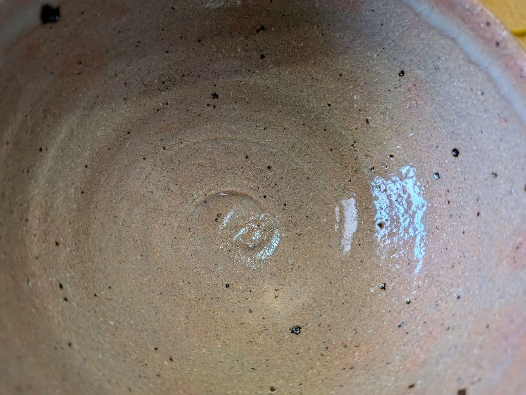 西岡小十　絵唐津　茶碗　無傷・未使用