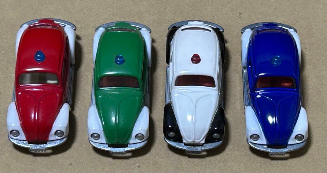 トミカ フォルクスワーゲン ポリスカー 4台セット