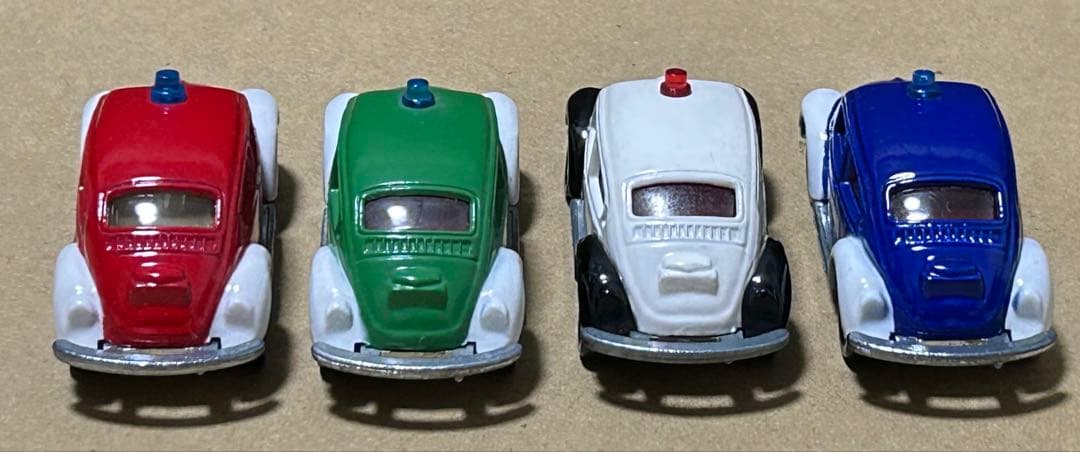 トミカ フォルクスワーゲン ポリスカー 4台セット