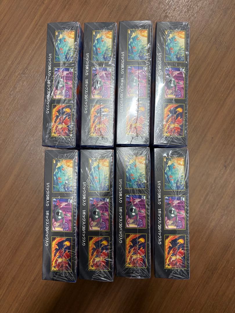 ポケモンカードニンジャスピナー8BOXシュリンク付き