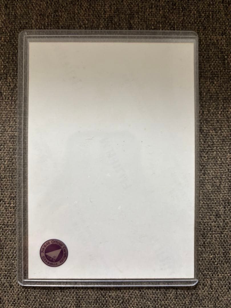 【美品】乃木坂46 渡辺みり愛 サイン入り写真 2019年4月